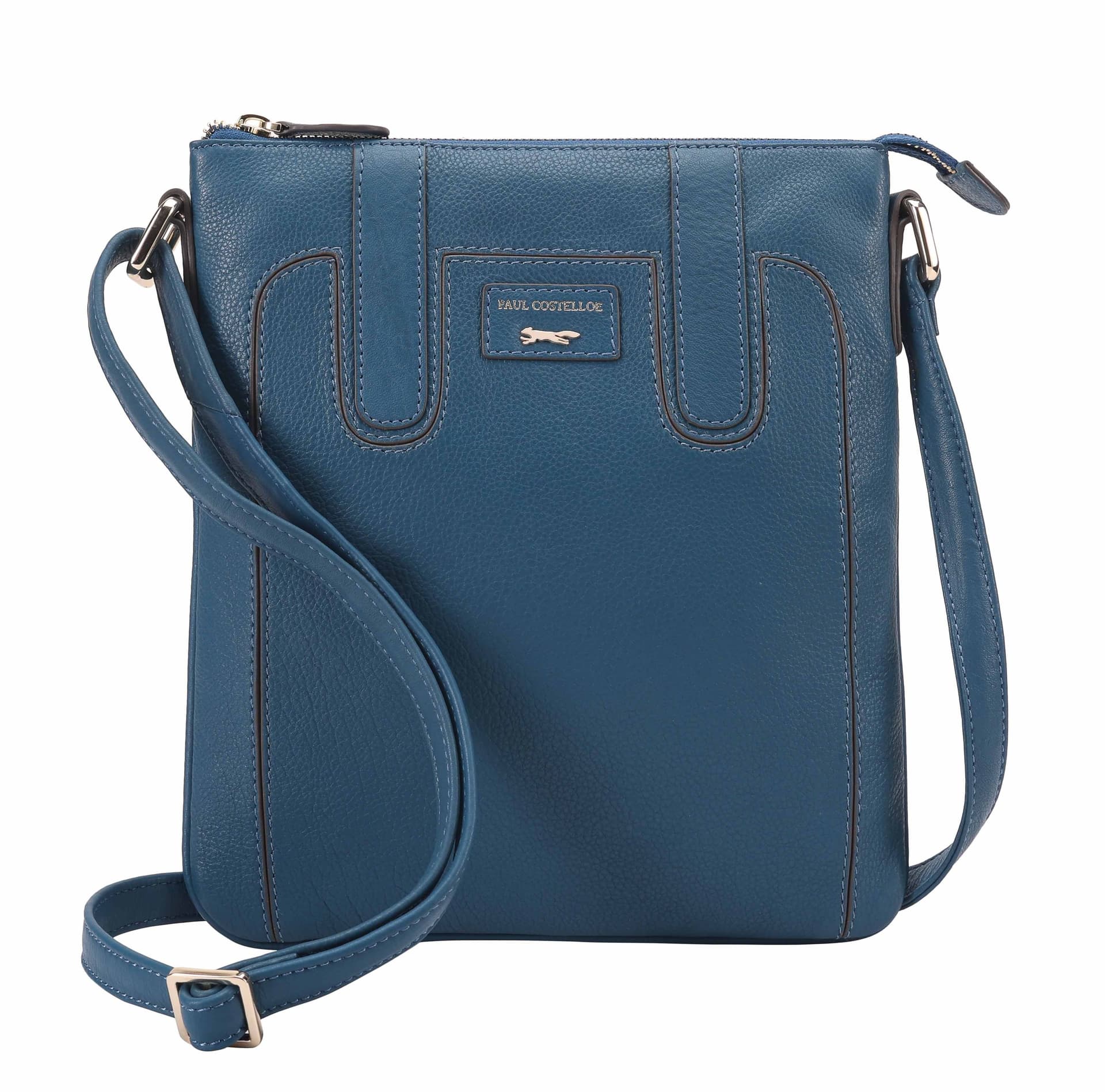 Paul Costelloe Paul Costelloe Women's Marble Cross Body Bag in Dark Blue