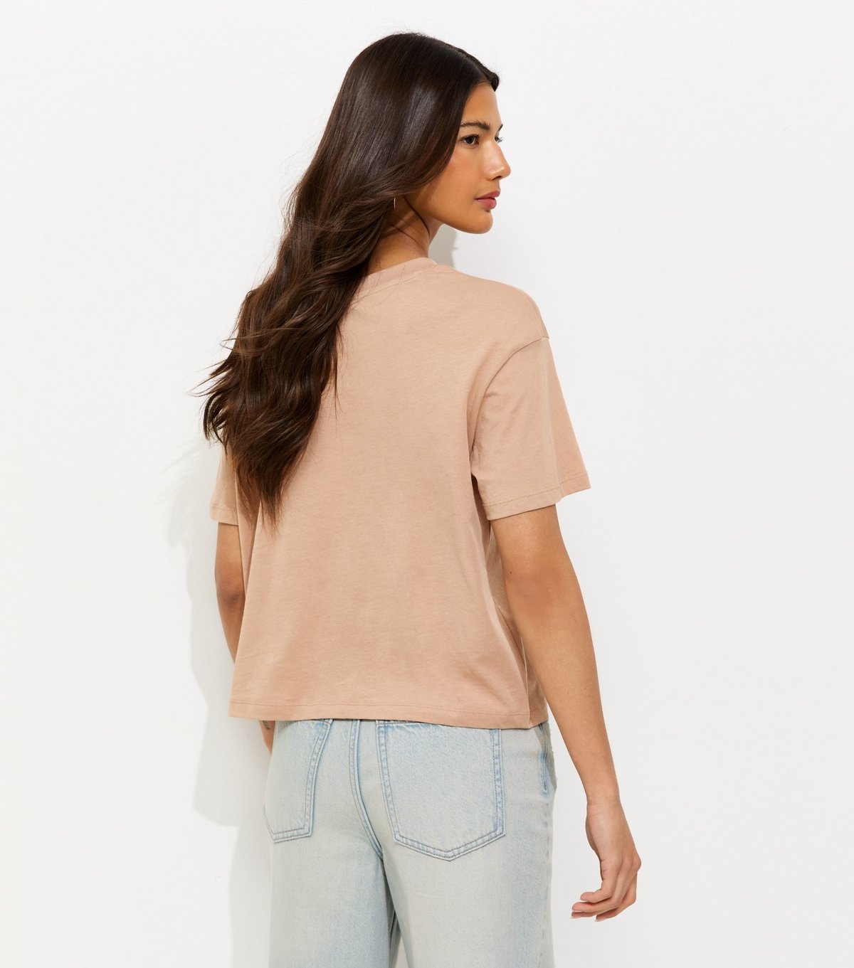 New Look Women's Pack Of 2 Tan Cotton Boxy Tee New Look - 4