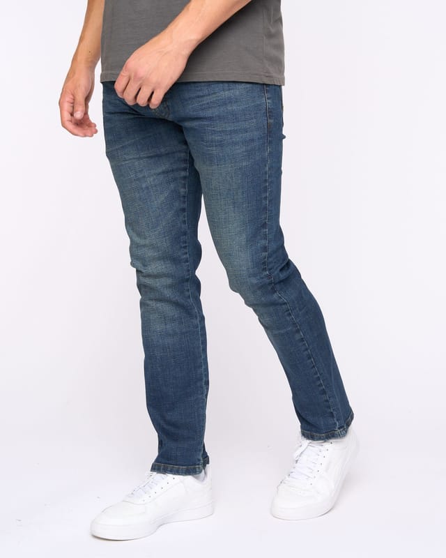 Bewley&Ritch Bewley&Ritch Newbury Men's Straight-Fit Stretch Jeans in Dark Blue - 2