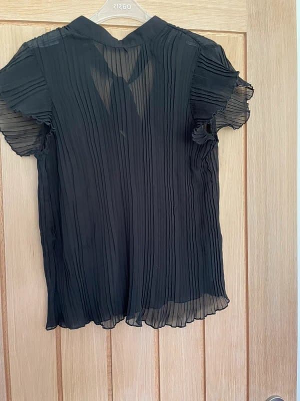 ASOS ASOS pleated black top party town