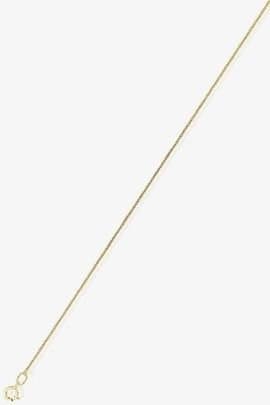 T.H.Baker T.H.Baker Women's 9ct Yellow Gold 16inch Fine Curb Chain ST-CN025-16