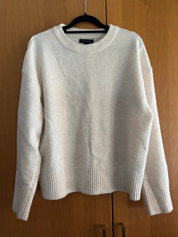 New Look Cream/off white knit jumper