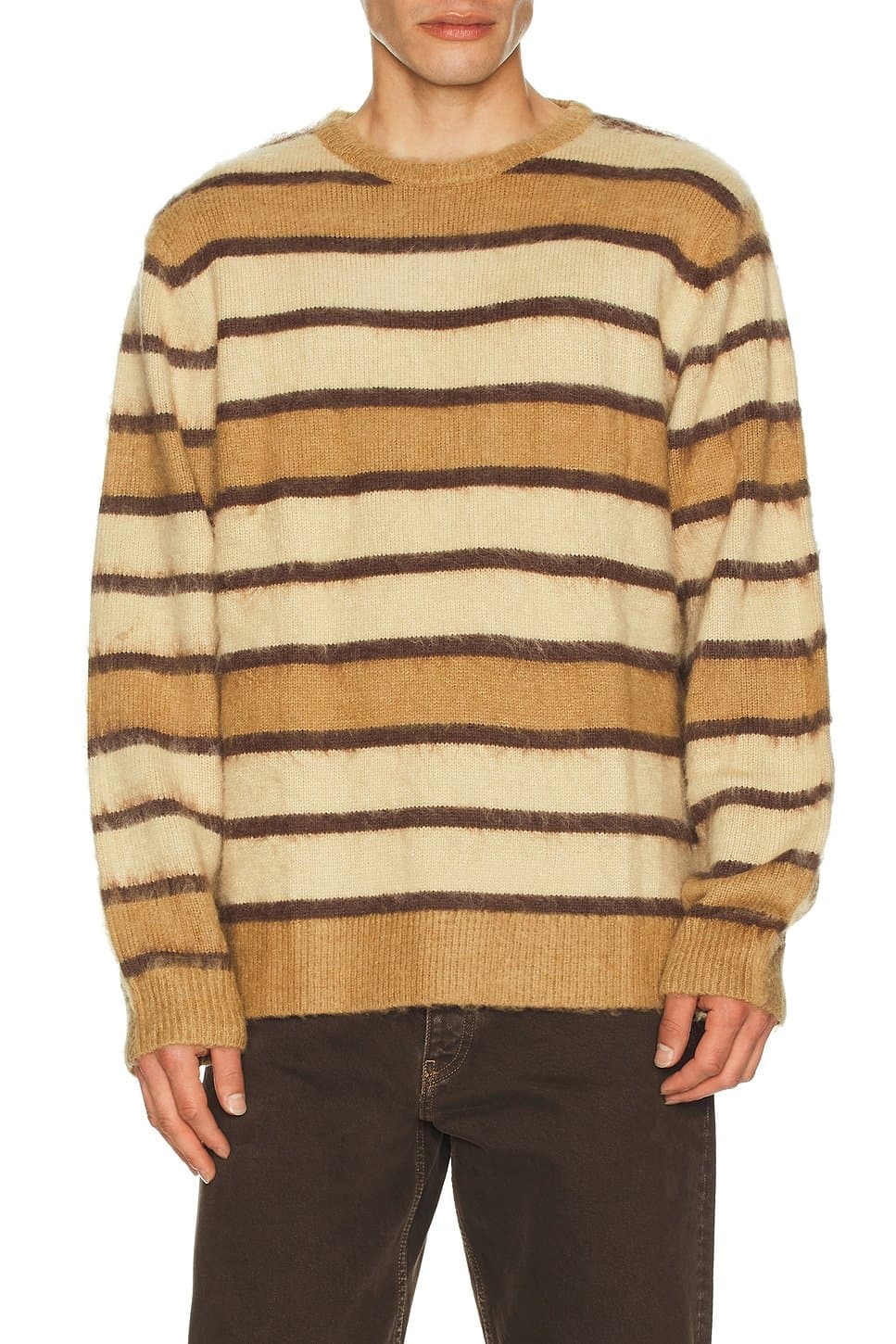 revolve Mohair Striped Knit Sweater