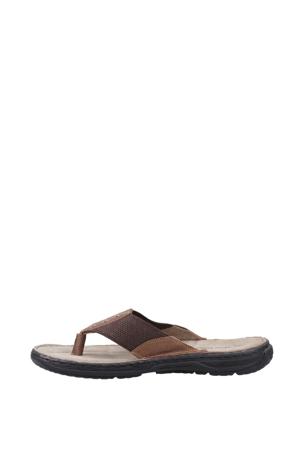 Hush Puppies Hush Puppies Men's Alan Toepost Sandal in Tan - 4