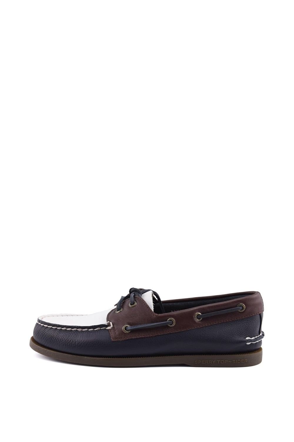 Sperry Sperry Men's Authentic Original 2 Eye Boat Shoe in Navy - 4