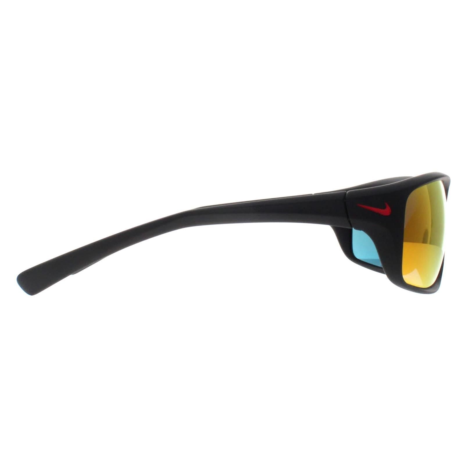 Nike Nike Men's Sport Matte Black Grey Infrared Mirror Adrenaline MI EV1134 - 4