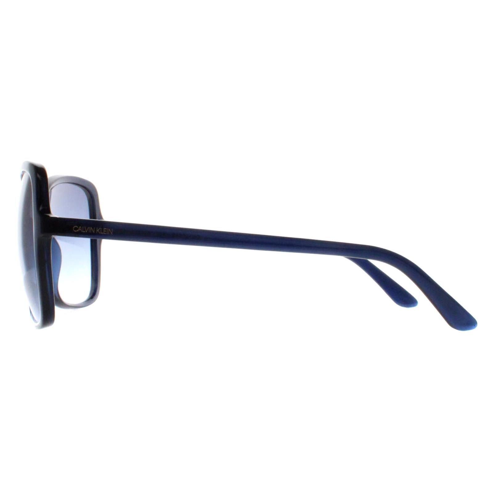 Calvin Klein CALVIN KLEIN Women's Butterfly Milky Navy Blue Gradient CK19561S - 3