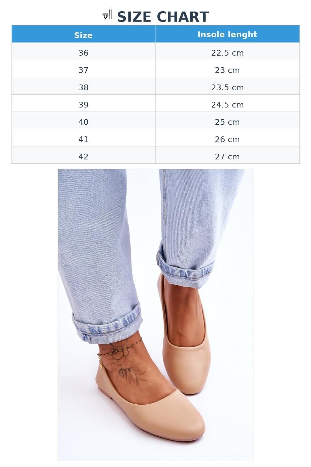 Love Lace Love Lace Women's Timeless Ballet Flats Slip On Low Heel Shoes Comfort in Beige - 4
