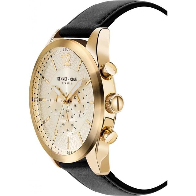 Kenneth Cole Kenneth Cole Men's KC51085001 Modern 48mm Quartz Watch in Black - 2