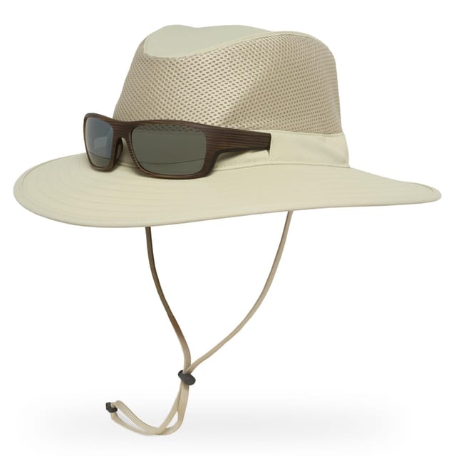 Sunday Afternoons Sunday Afternoons Men's 'Charter Breeze' UPF 50+ Ventilated Pack-Flat Fedora in Cream - 3