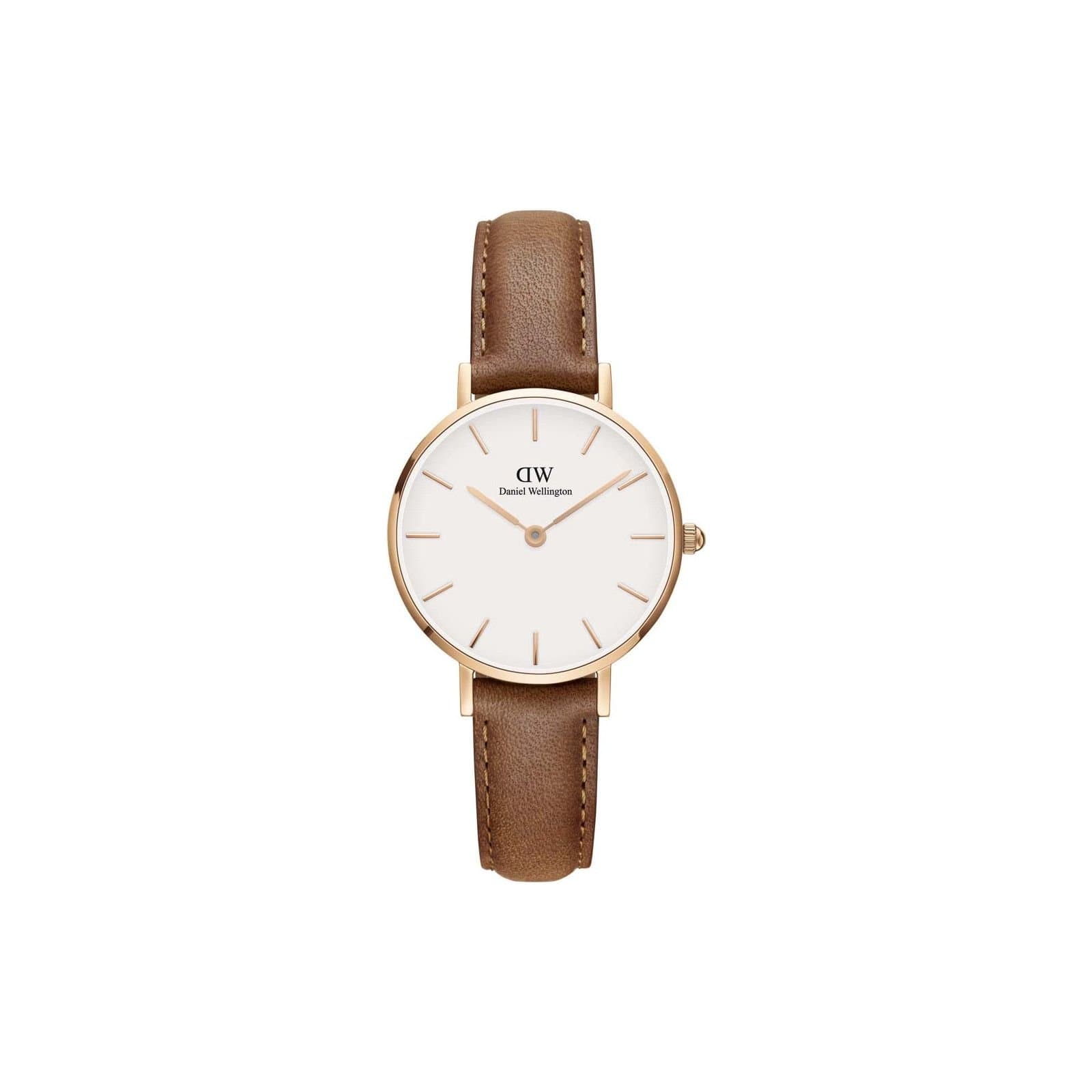 Daniel Wellington Daniel Wellington Women's DW00100228 Petite 28mm Quartz Watch in Brown