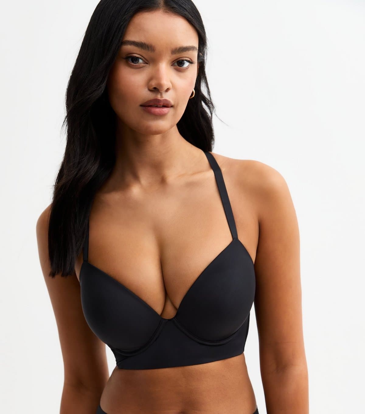 New Look Women's Black DD+ Multiway Padded Underwired Bra New Look