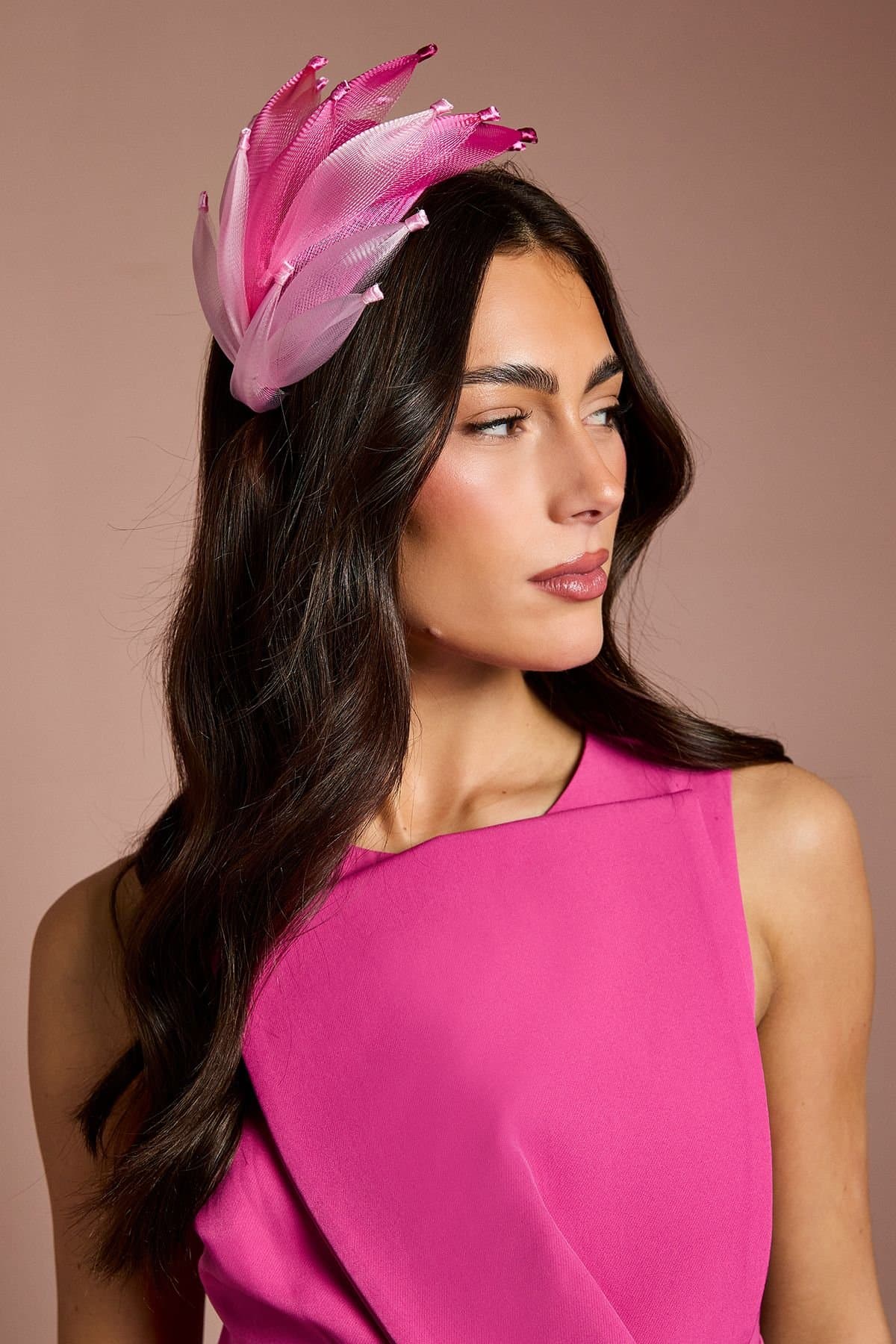 Coast Coast Women's Lisa Tan Petal Fascinator in Pink