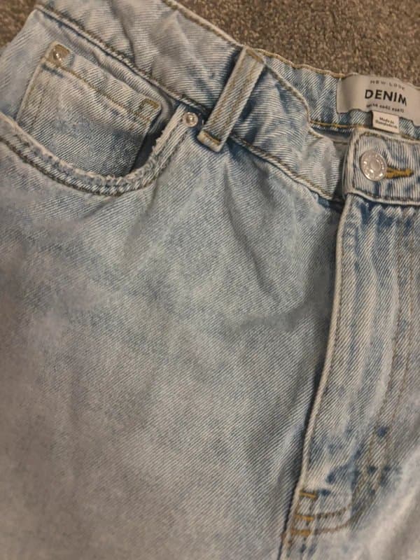 New Look New look distressed festival summer shorts festival holiday 14 same day post