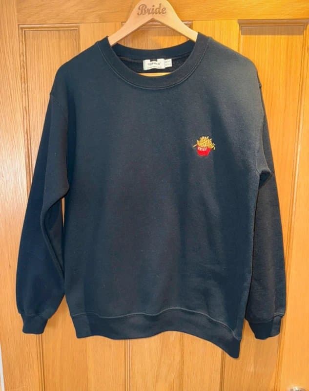 Topman Topman fries jumper size Small VGC