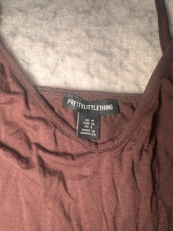 PLT brown PLT jumpsuit