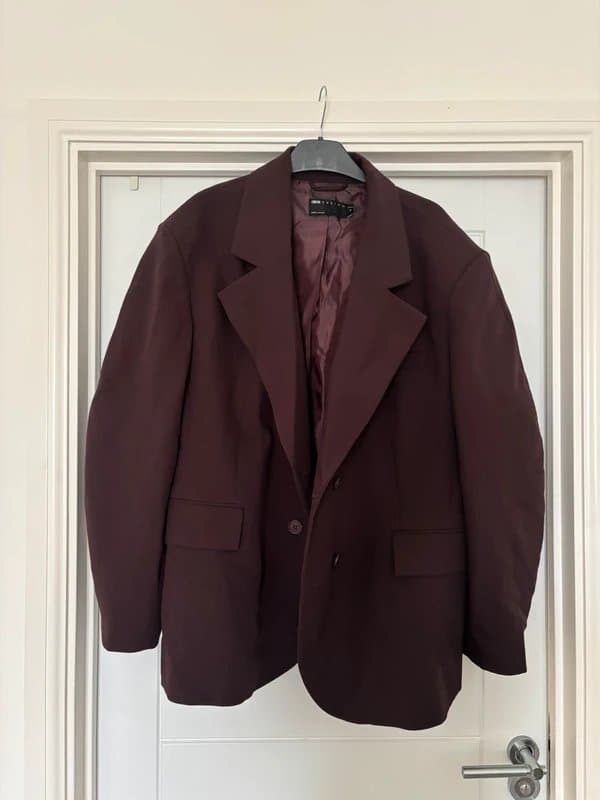 ASOS ASOS Curve Chocolate Brown Blazer