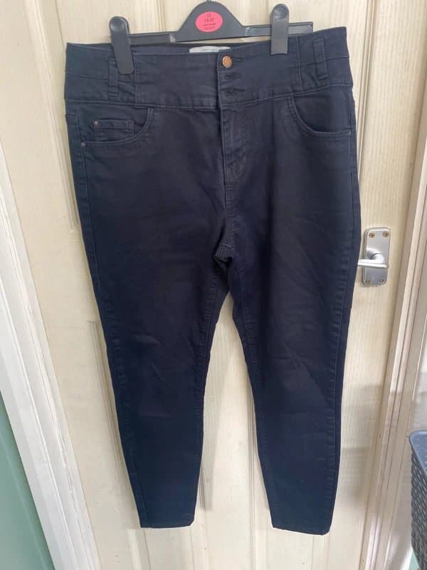 New Look New Look Yazmin Black Skinny Jeans UK Size 14