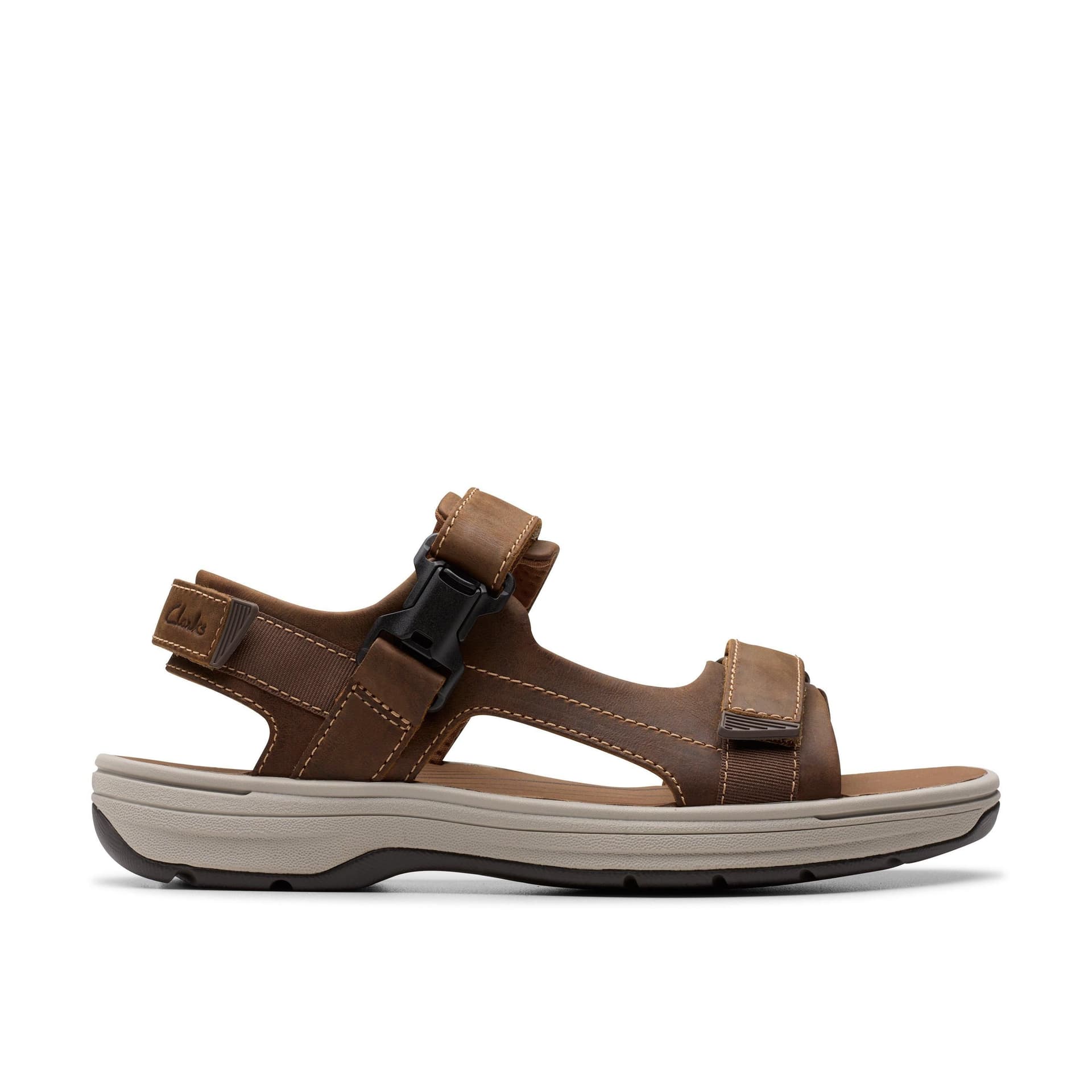 Clarks Clarks Men's Saltway Edge Light Tan Leather in Brown