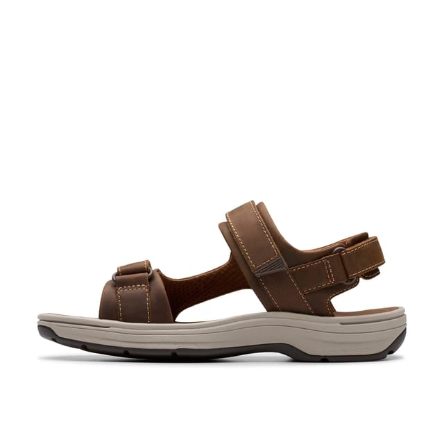 Clarks Clarks Men's Saltway Edge Light Tan Leather in Brown - 2