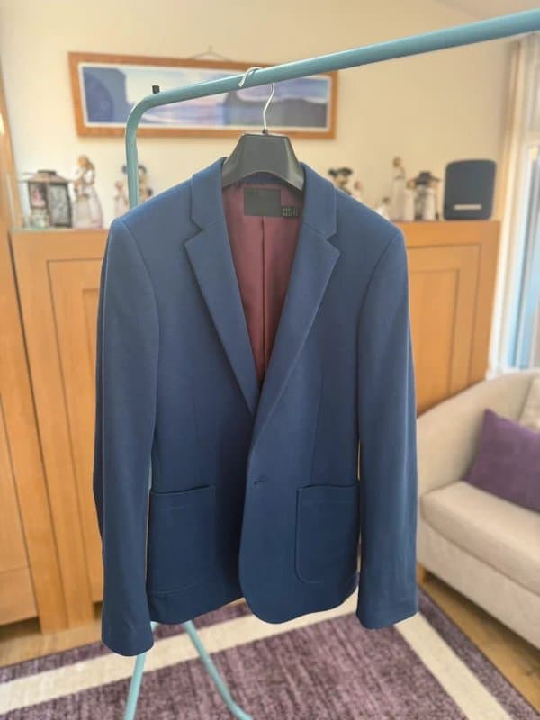ASOS Navy Blue Blazer – Size 36R – Smart Jacket