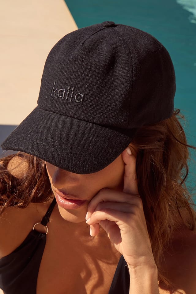 Kaiia Kaiia Logo Cap Black - 2