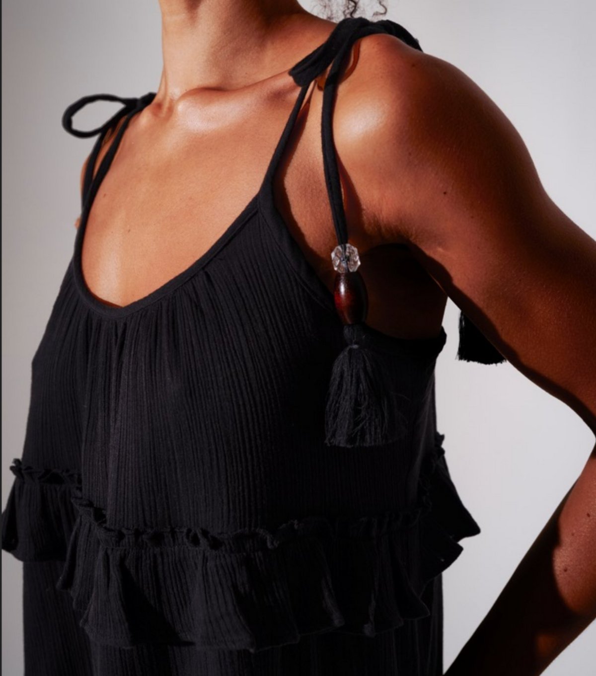 South Beach Women's Black Tie Strap Mini Dress South Beach New Look - 3