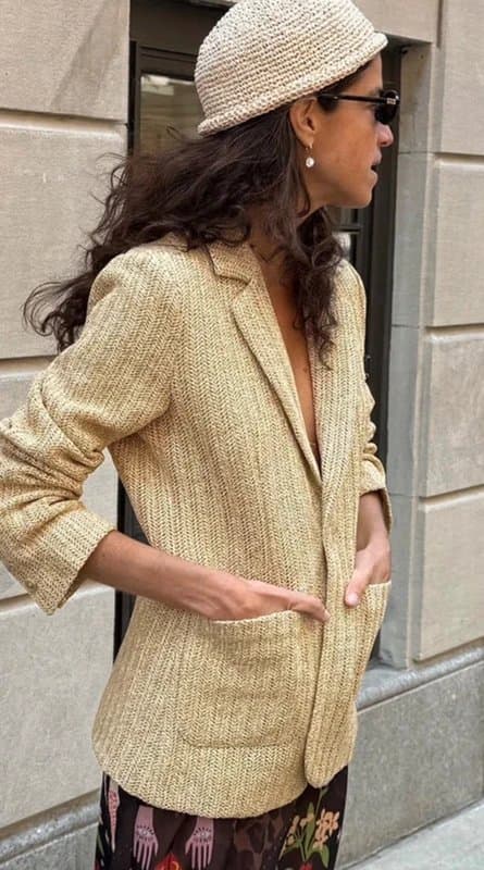 Never Fully Dressed Never fully dressed blazer and skirt