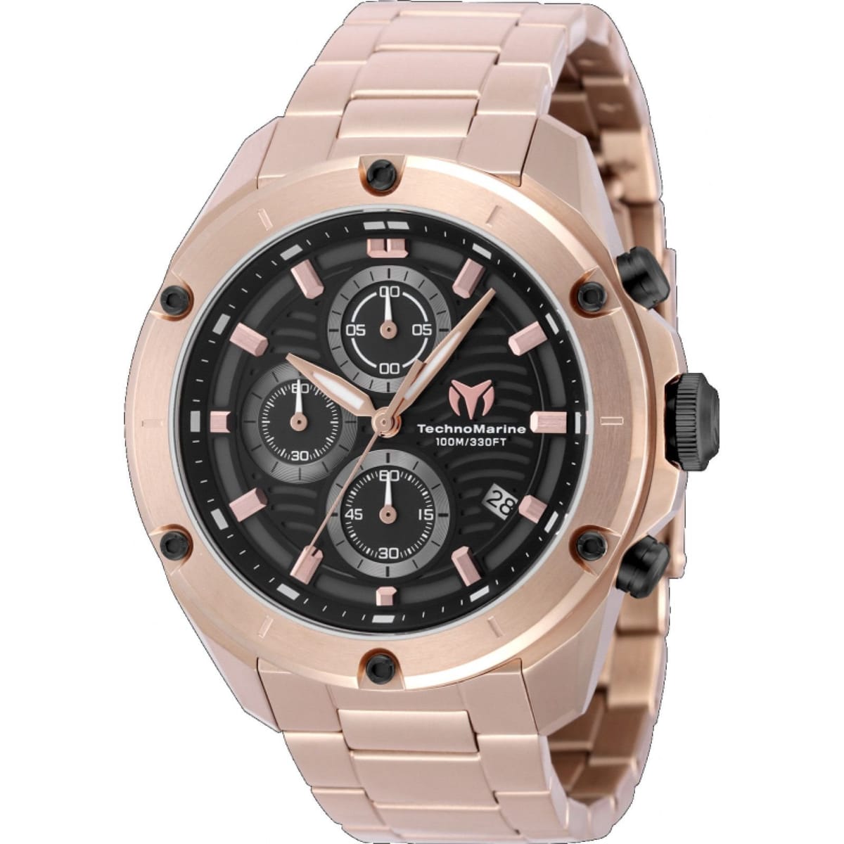 TechnoMarine TechnoMarine Men's TM-325019 Oceanico 44mm Quartz Watch in Rose Gold - 1