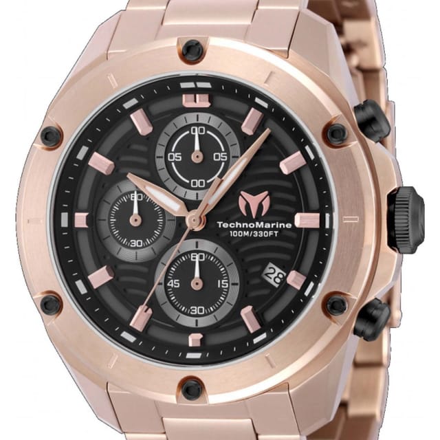 TechnoMarine TechnoMarine Men's TM-325019 Oceanico 44mm Quartz Watch in Rose Gold - 2