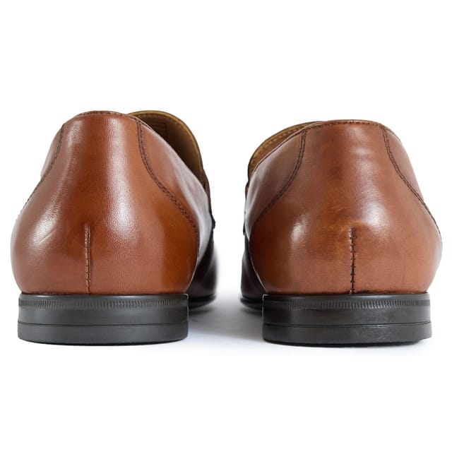 SOLETRADER SOLETRADER Men's Larry Loafer Shoes in Tan - 3