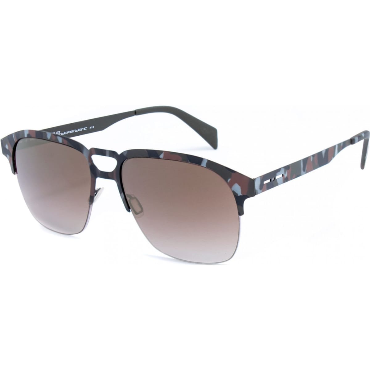 Italia Independent Italia Independent Men's 0502-093-000 Sunglasses in Grey - 1