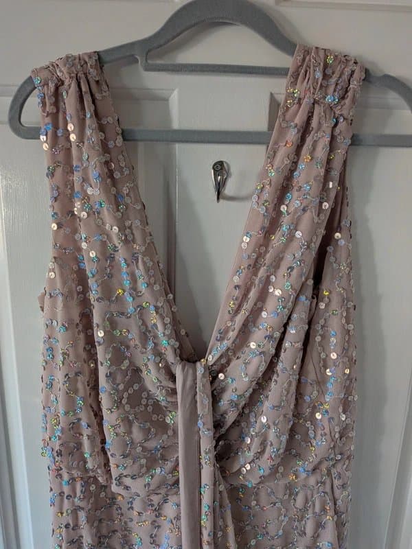 ASOS Pink Sequined dress size 12 ASOS