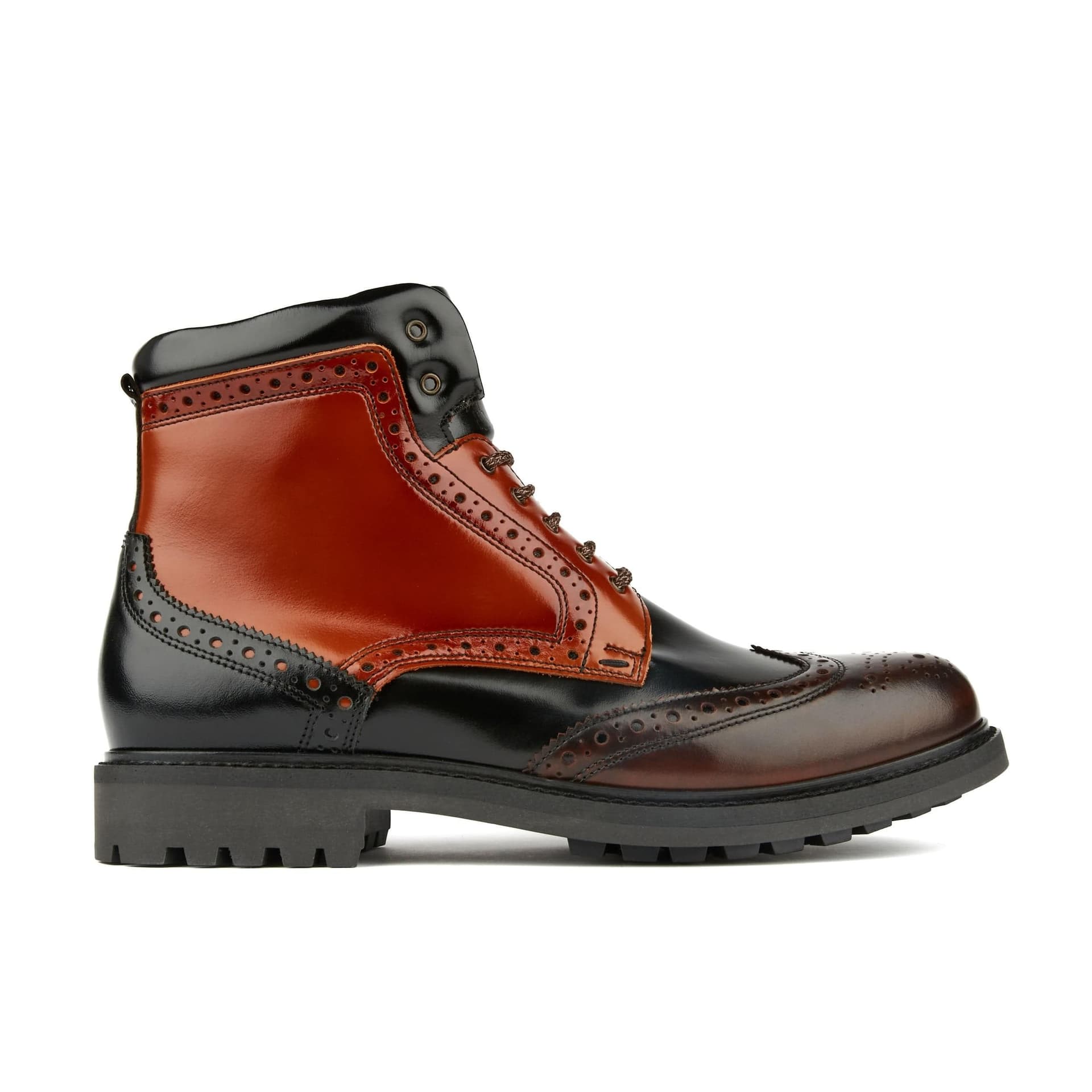 Embassy London Embassy London Men's Wanderer - Black Brown in Dark Brown