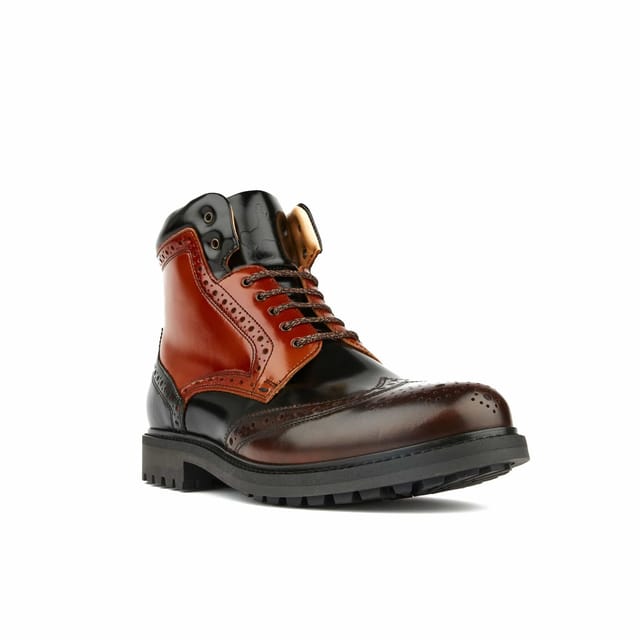 Embassy London Embassy London Men's Wanderer - Black Brown in Dark Brown - 2