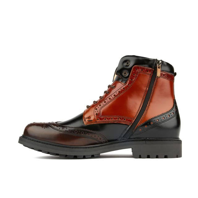 Embassy London Embassy London Men's Wanderer - Black Brown in Dark Brown - 3