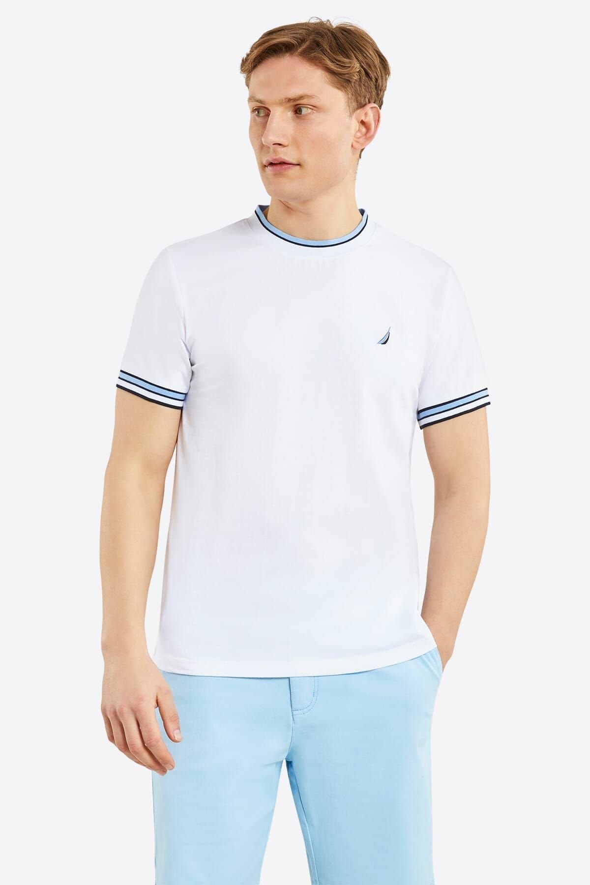 Nautica Nautica Men's 'Horan' T-Shirt in White