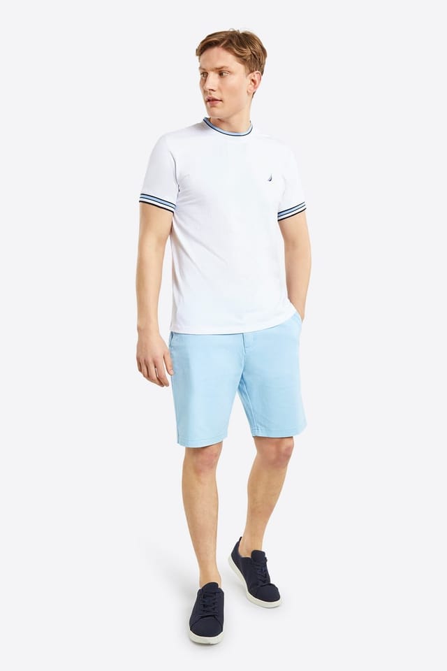 Nautica Nautica Men's 'Horan' T-Shirt in White - 3