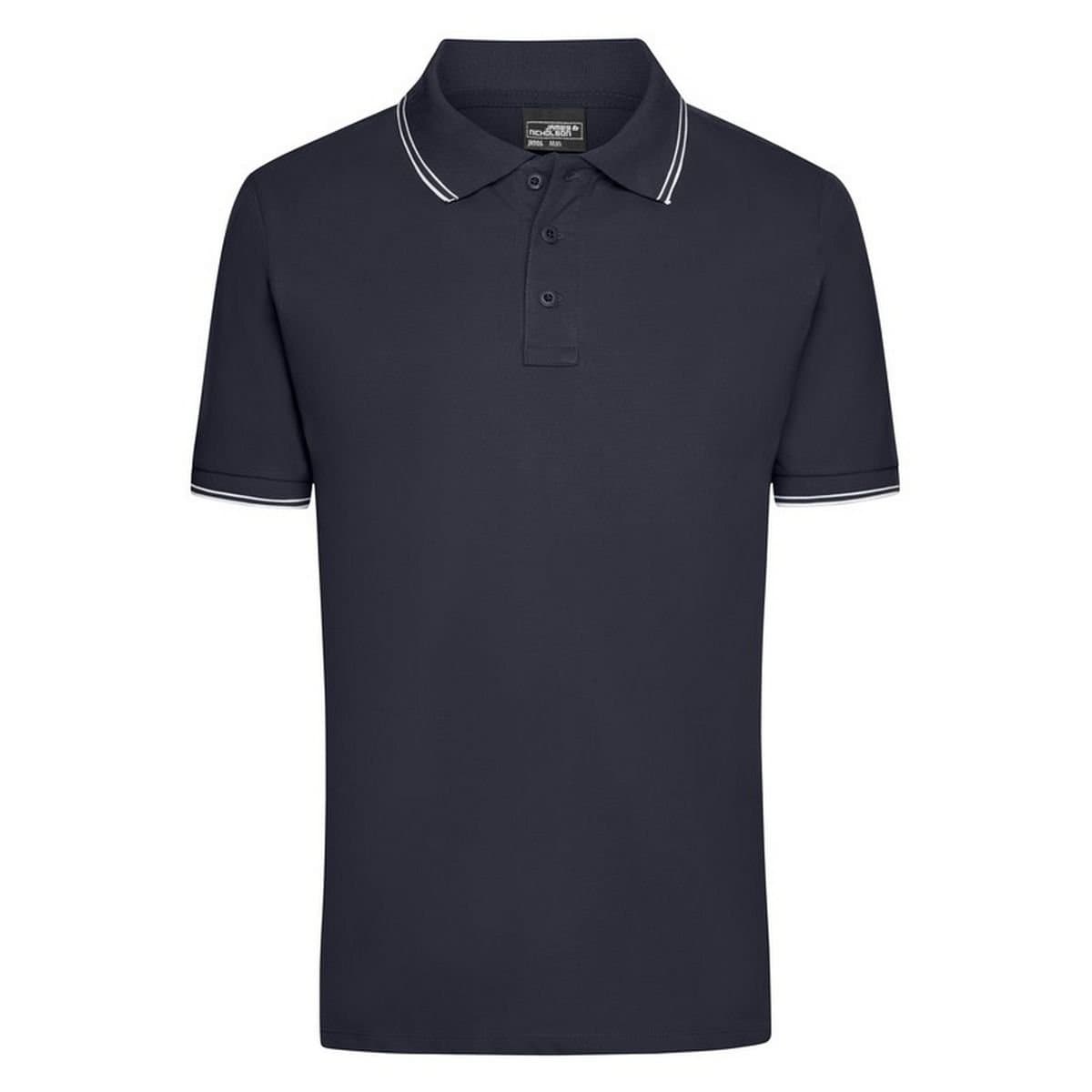 James and Nicholson James and Nicholson Men's Pique Polo Shirt in Navy