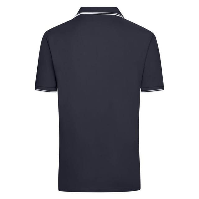James and Nicholson James and Nicholson Men's Pique Polo Shirt in Navy - 2