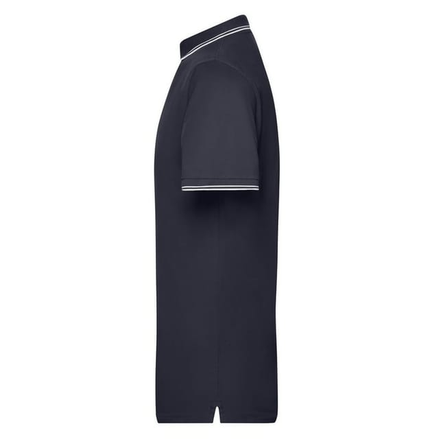 James and Nicholson James and Nicholson Men's Pique Polo Shirt in Navy - 3