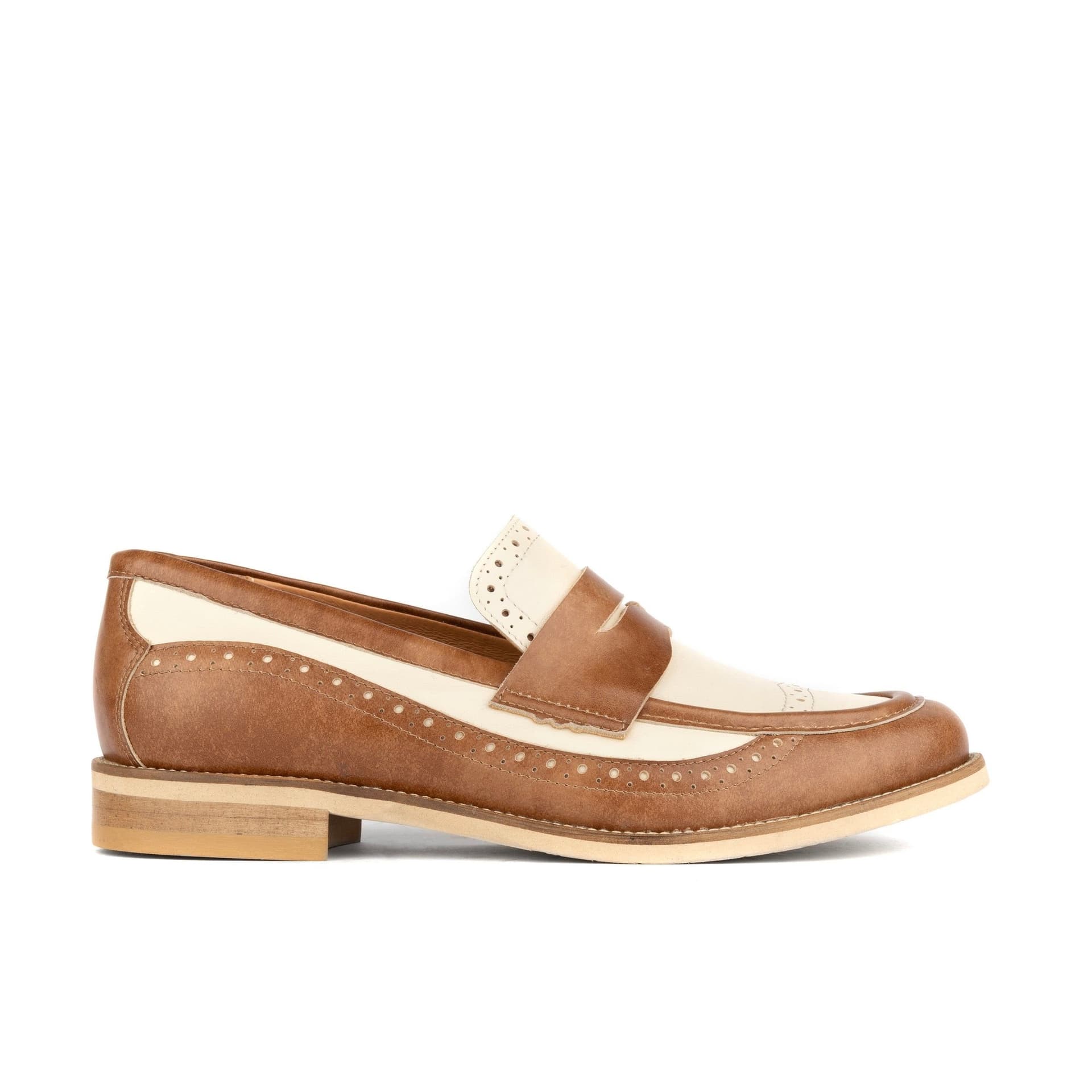 Embassy London Embassy London Women's Angelina - Tan & Cream