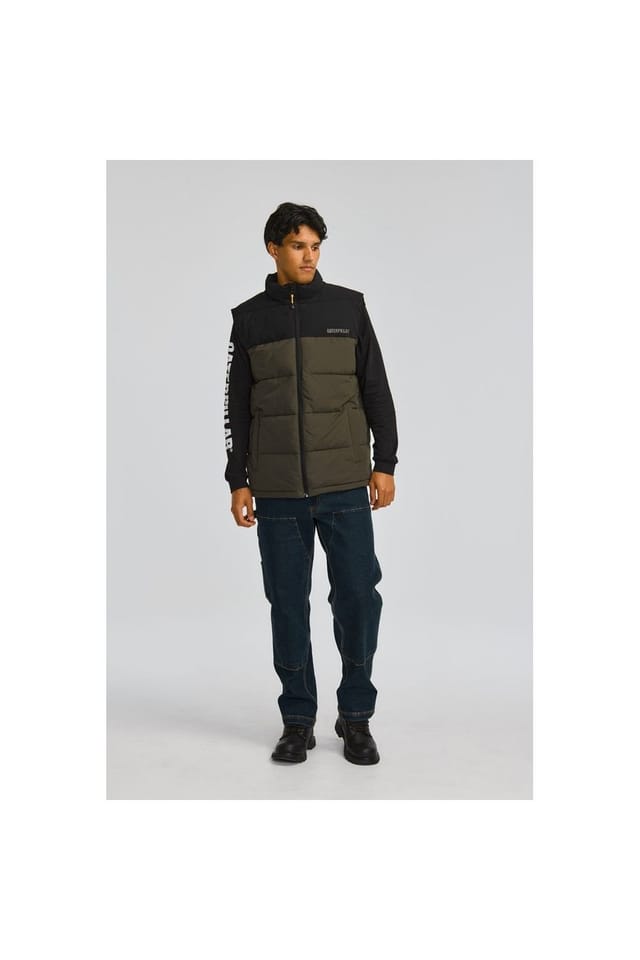 Caterpillar Caterpillar Men's Arctic Zone Vest in Green - 3