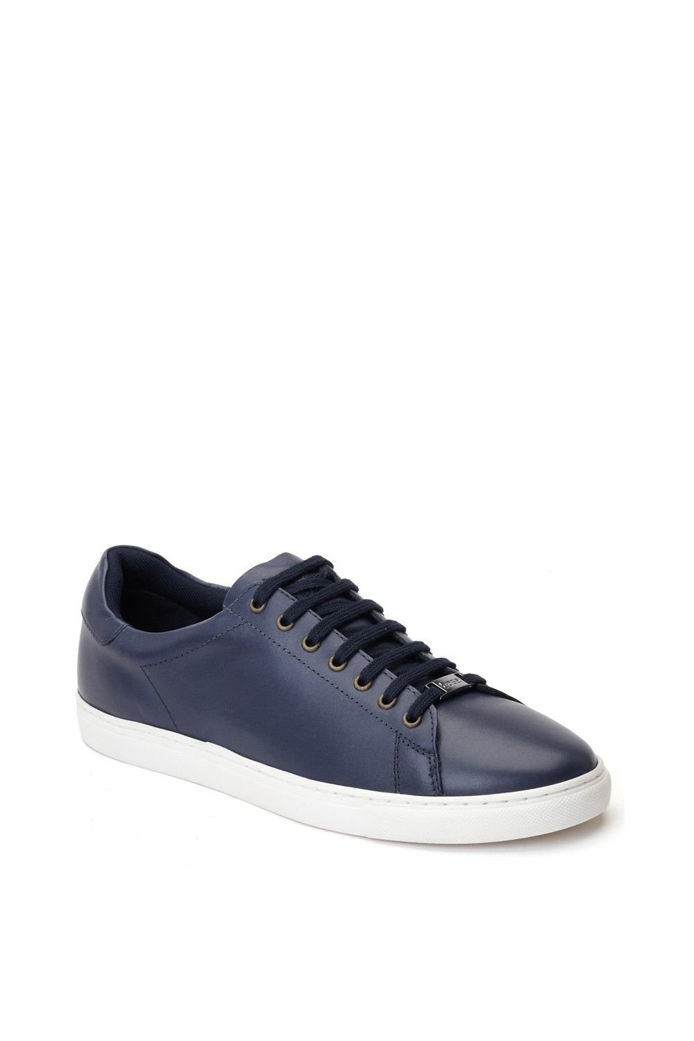 Base London Base London Men's Tucker Sneaker in Navy - 1