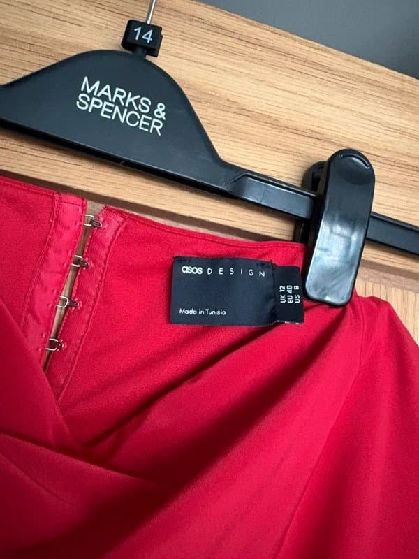 ASOS Asos red corset top