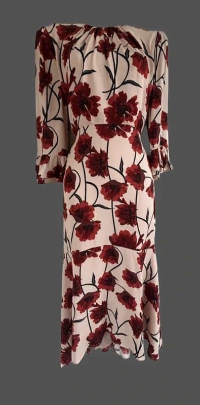 Mint Velvet New (no tags)  Mint Velvet Midi floral dress-  UK 10- RRP£165- Stunning