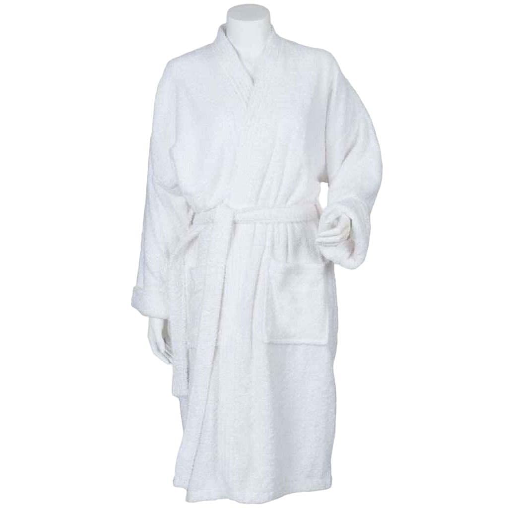Towel City Towel City Women's Kimono Robe in White