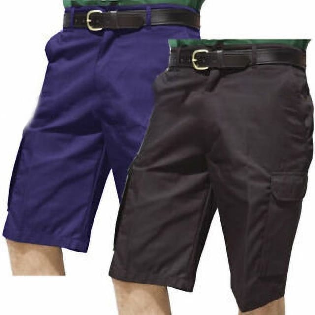 Warrior Warrior Men's Cargo Work Shorts in Black - 2