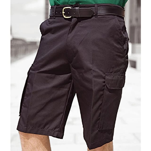 Warrior Warrior Men's Cargo Work Shorts in Black - 3