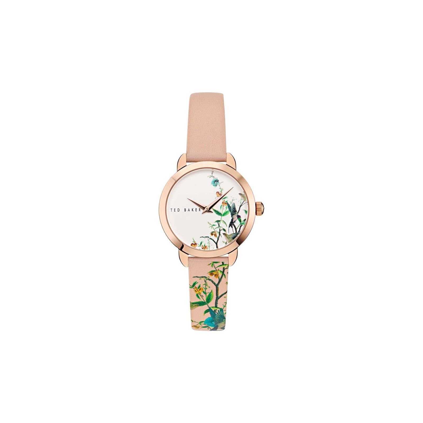 Ted Baker Ted Baker Women's BKPFLS401 Fleure 34mm Quartz Watch in Pink